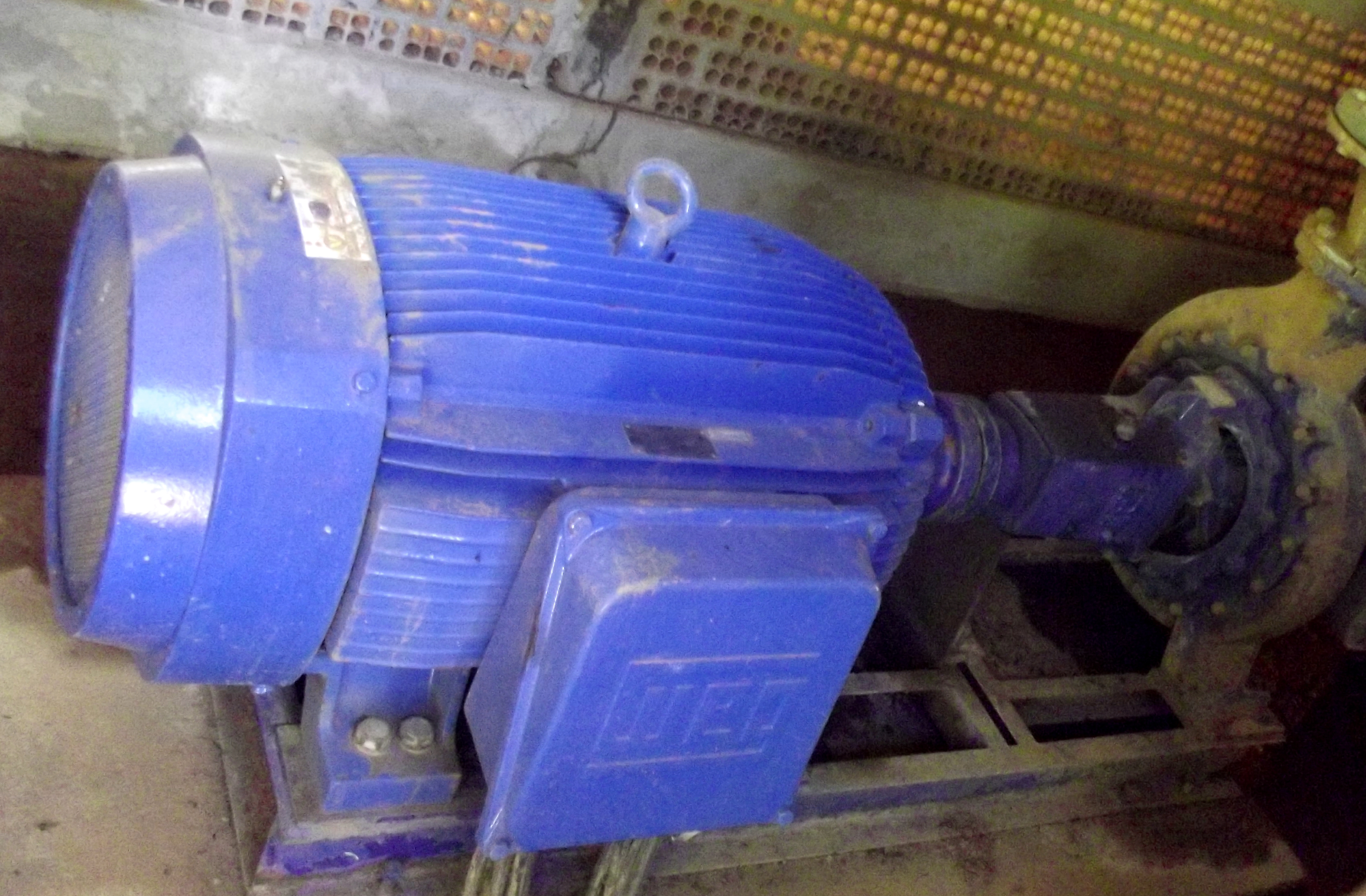 Muitas vezes os motores utilizados na pulverização são superdimensionados.