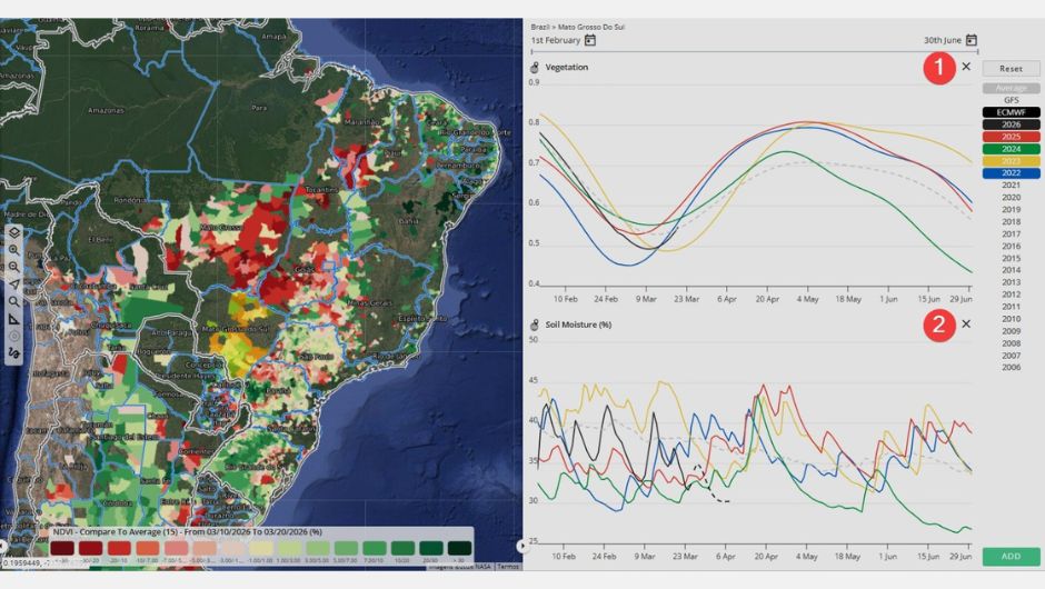 Mapa geral; fonte: EarthDaily Agro