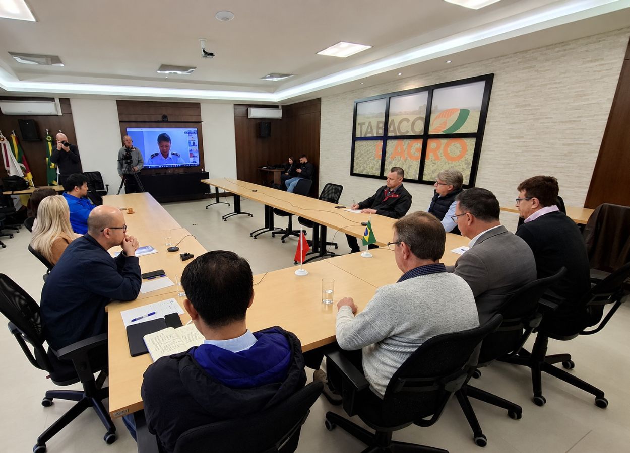 Pré-inspeção do tabaco para exportação à China é concluída