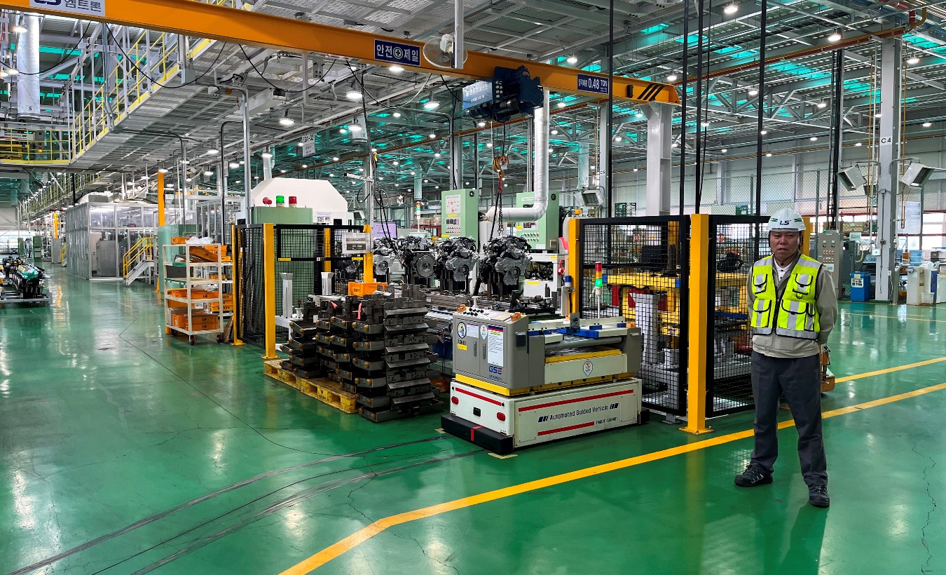 O&nbsp;sistema industrial da fábrica de motores é capaz de produzir 30 mil unidades ao ano