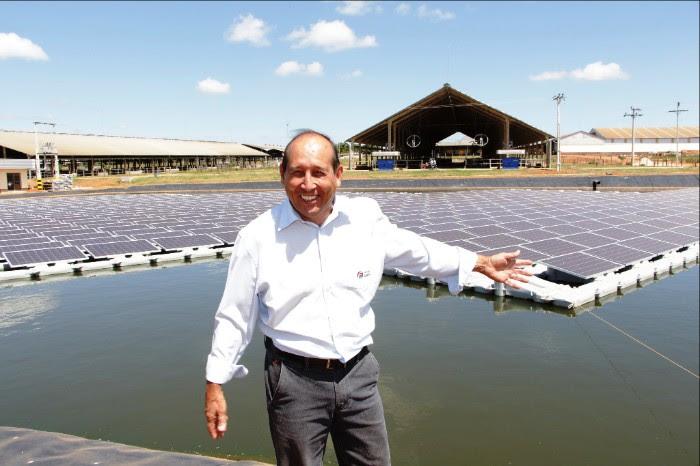 Cristalina (GO) terá primeira usina fotovoltaica flutuante em propriedade rural no Brasil