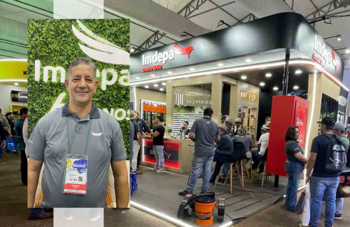 Imdepa destaca lançamentos e portfólio na Agrishow 2026