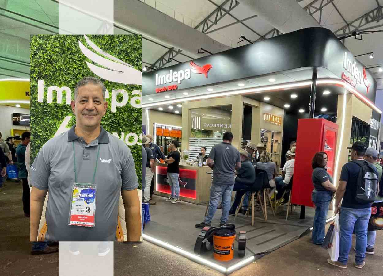 Imdepa destaca lançamentos e portfólio na Agrishow 2026