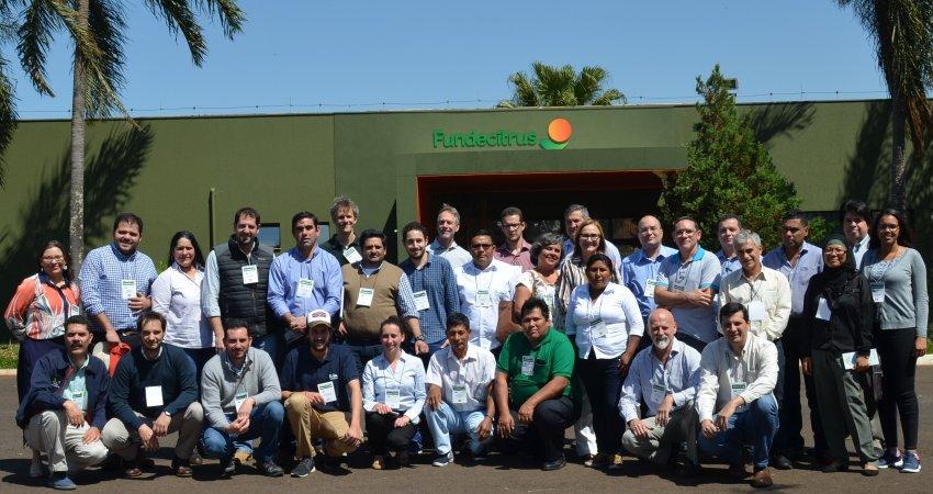 Fundecitrus sedia workshop de greening de agência do Departamento de Agricultura dos Estados Unidos (USDA)