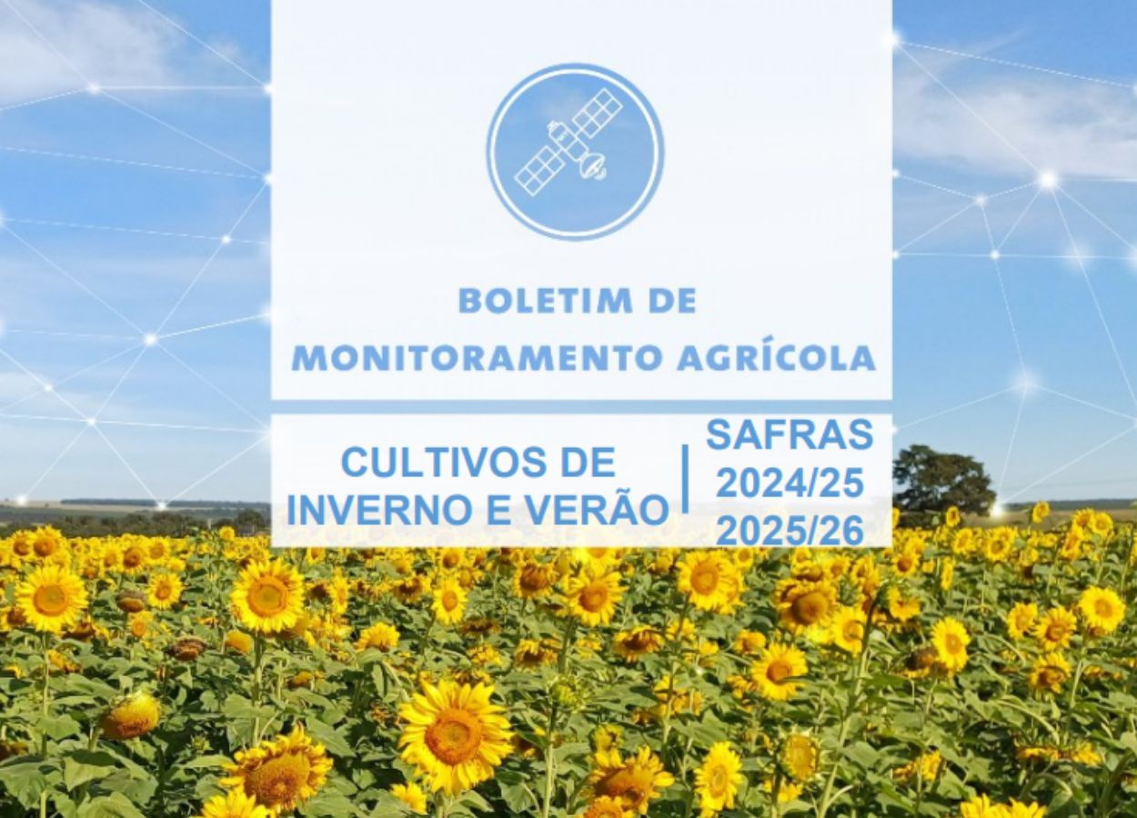 Boletim da Conab aponta precipitações abaixo da média em áreas agrícolas do Centro-Oeste e Sudeste