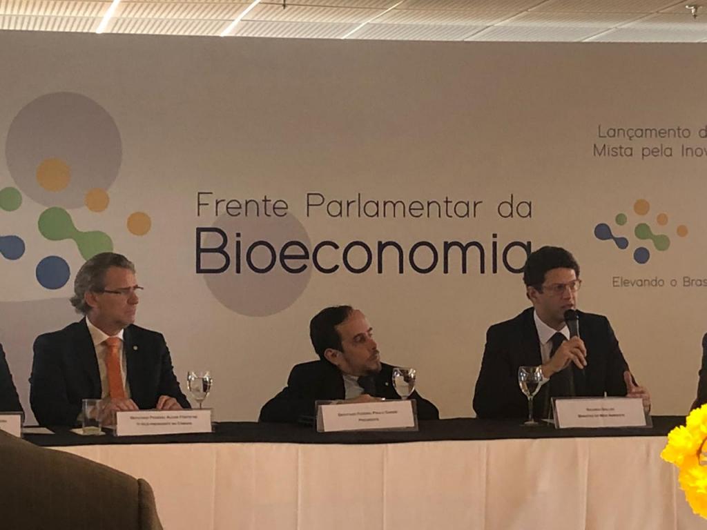 Embrapa participa de lançamento da Frente Parlamentar de Bioeconomia no Congresso Nacional