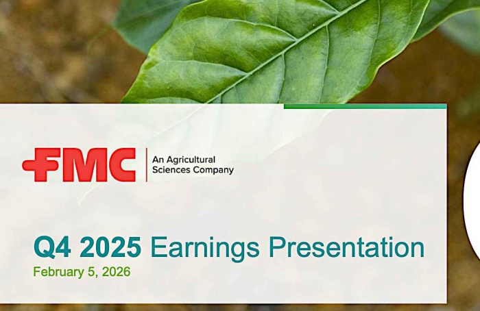 FMC avalia venda da companhia e projeta queda de receita em 2026