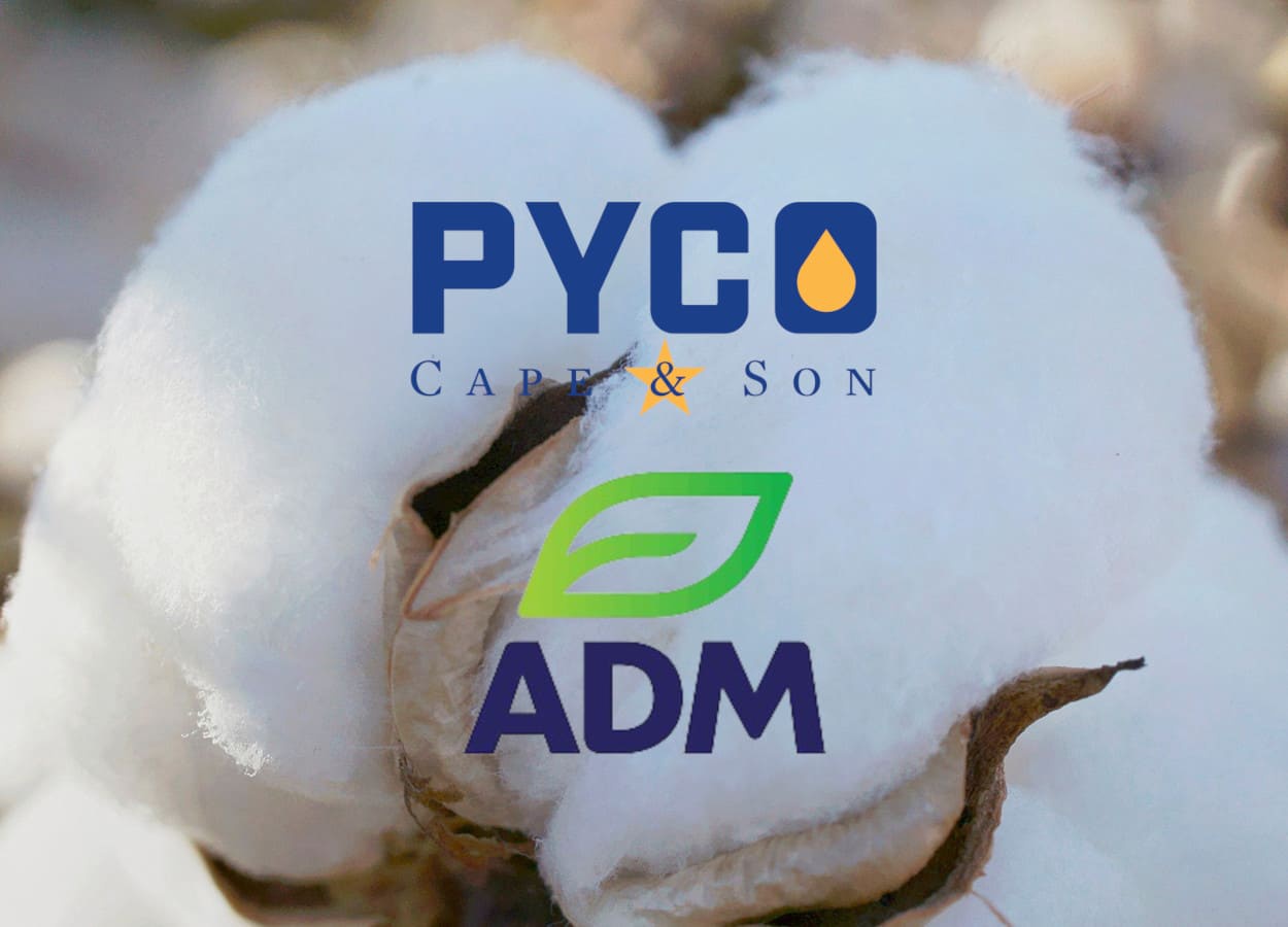 ADM e Pyco firmam joint venture para processamento de caroço de algodão