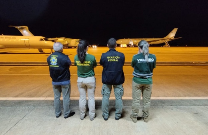 Auditores agropecuários intensificam vigilância no Aeroporto de Guarulhos (SP)