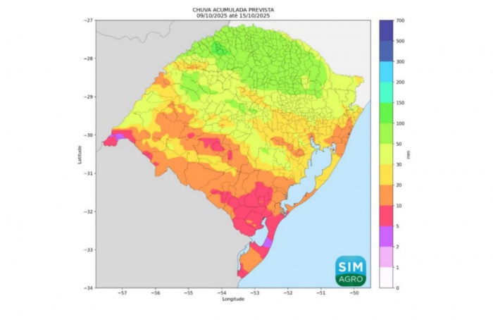 Próxima semana deve ser de tempo estável na maior parte do RS