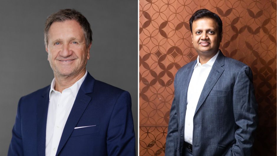 Pierre Brondeau e&nbsp;Ankur Aggarwal