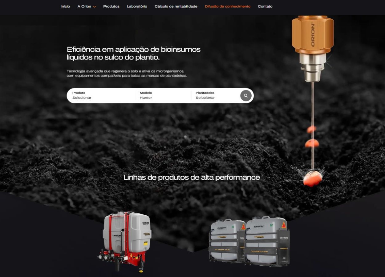 Grupo Orion moderniza presença digital com novo site