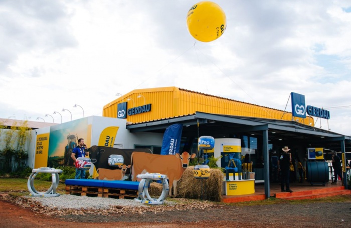 Soluções em aço da Gerdau ganham destaque na Agrishow