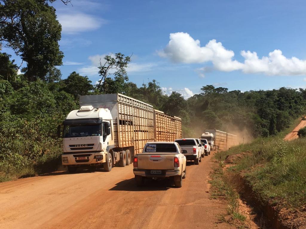BR-174 apresenta melhorias nos 2.500 km trafegados por Aprosoja durante Estradeiro