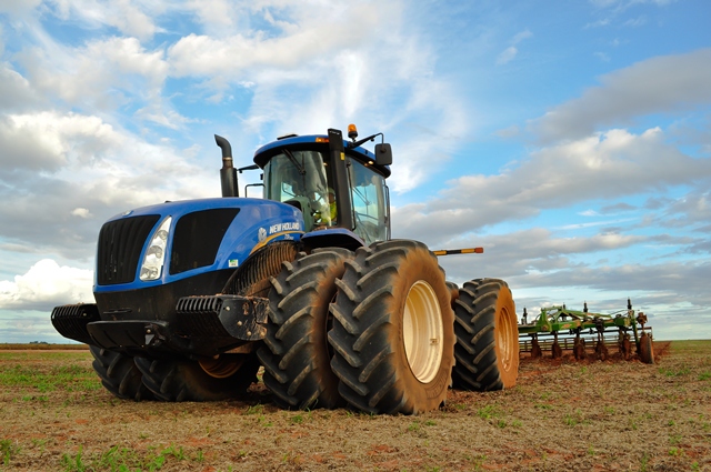 Desenho trator new holland