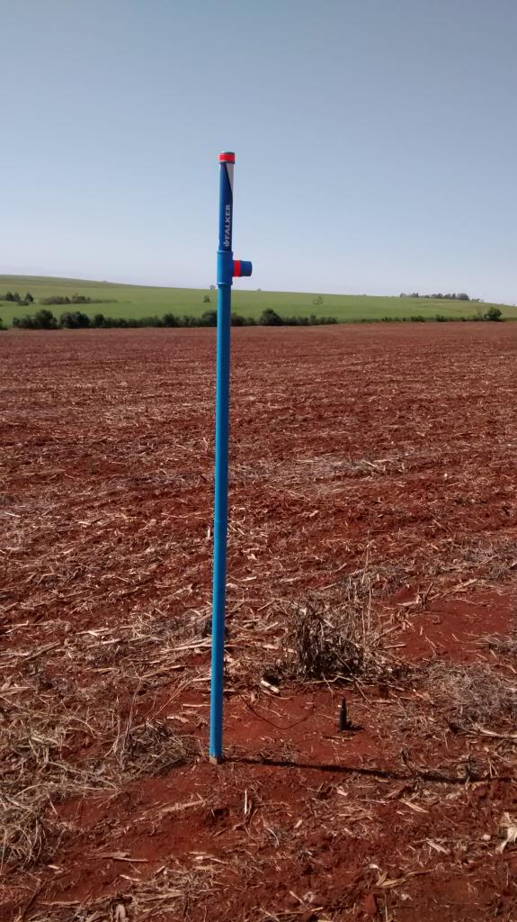 ​Sistema permite que produtor controle umidade do solo pelo celular