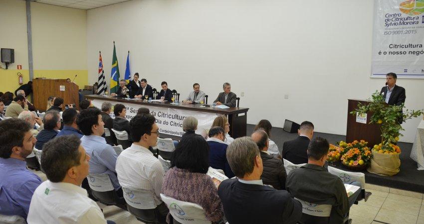 Fundecitrus destaca a importância e competitividade da citricultura paulista na Semana da Citricultura