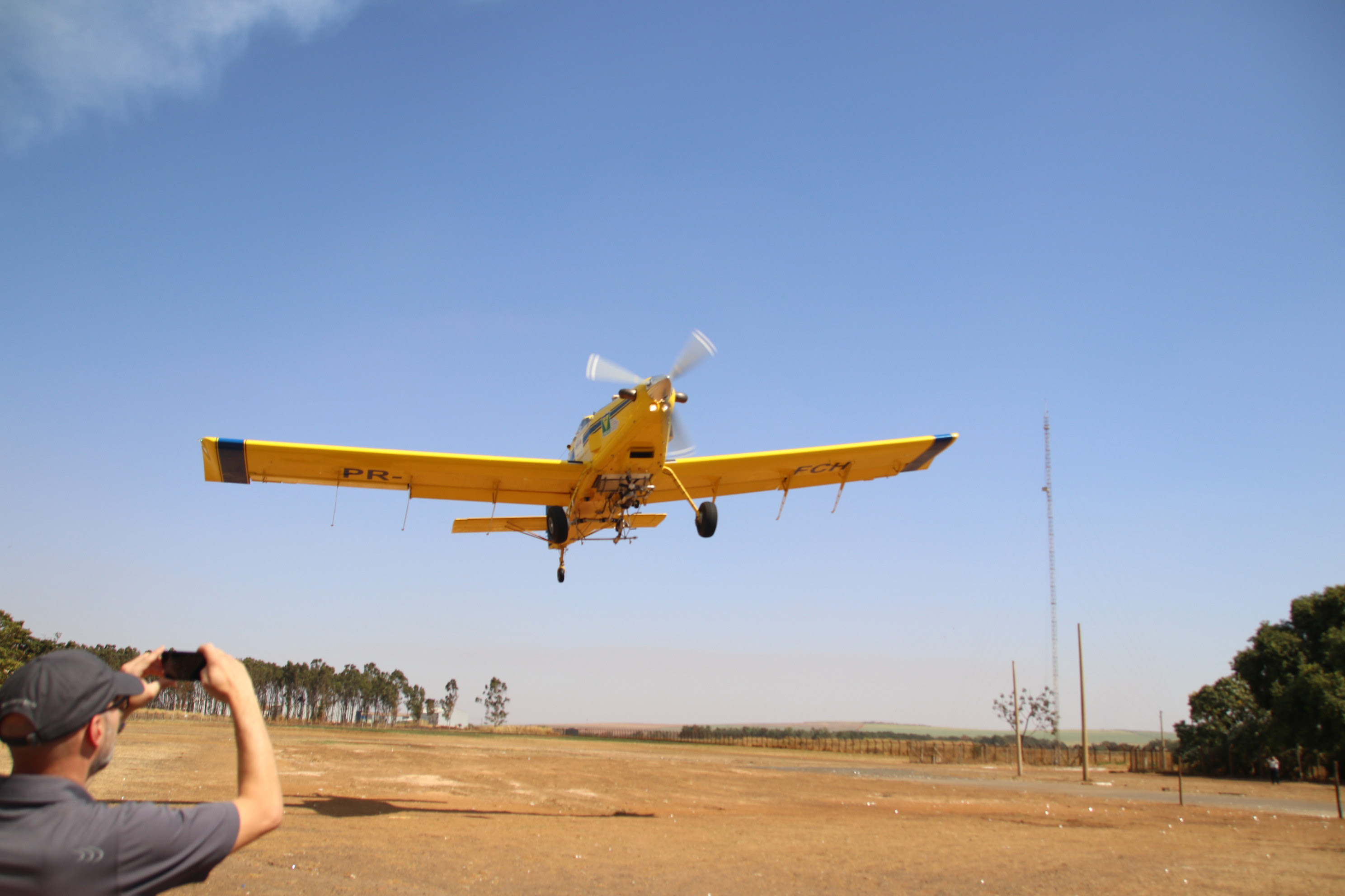 Sindag prepara pista de pouso em Sertãozinho para congresso aeroagrícola