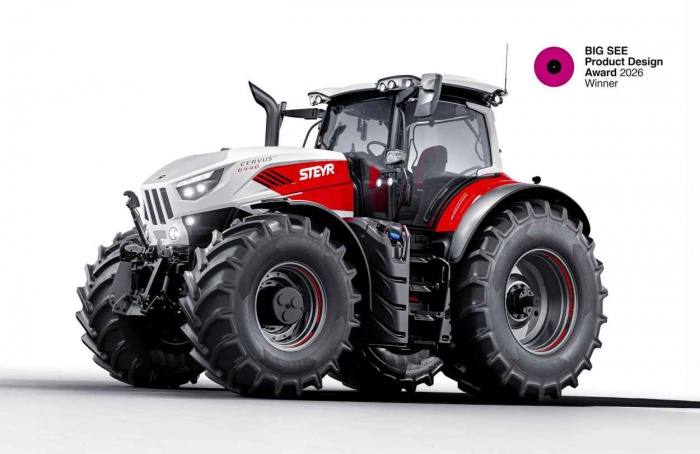 Steyr Cervus CVT conquista prêmio Big See de design