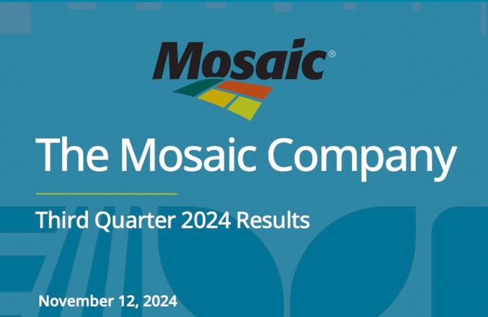 Mosaic Company apresenta resultados do terceiro trimestre de 2024