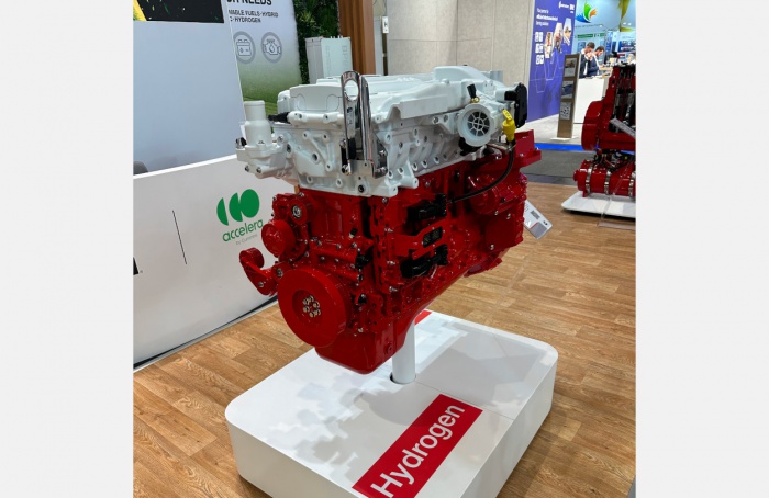Cummis destaca motor a hidrogênio na Agritechnica 2023