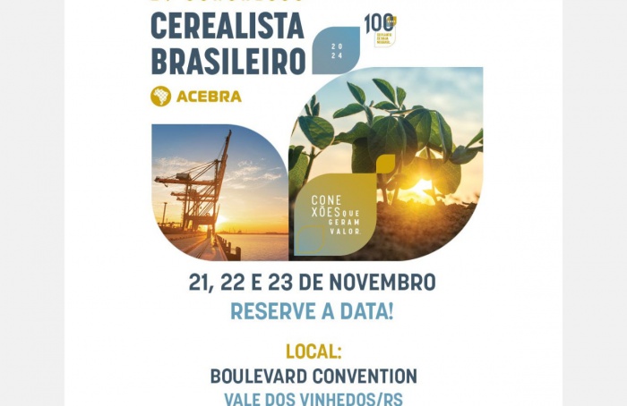 Acebra lança Congresso Cerealista Brasileiro na Expointer 2024