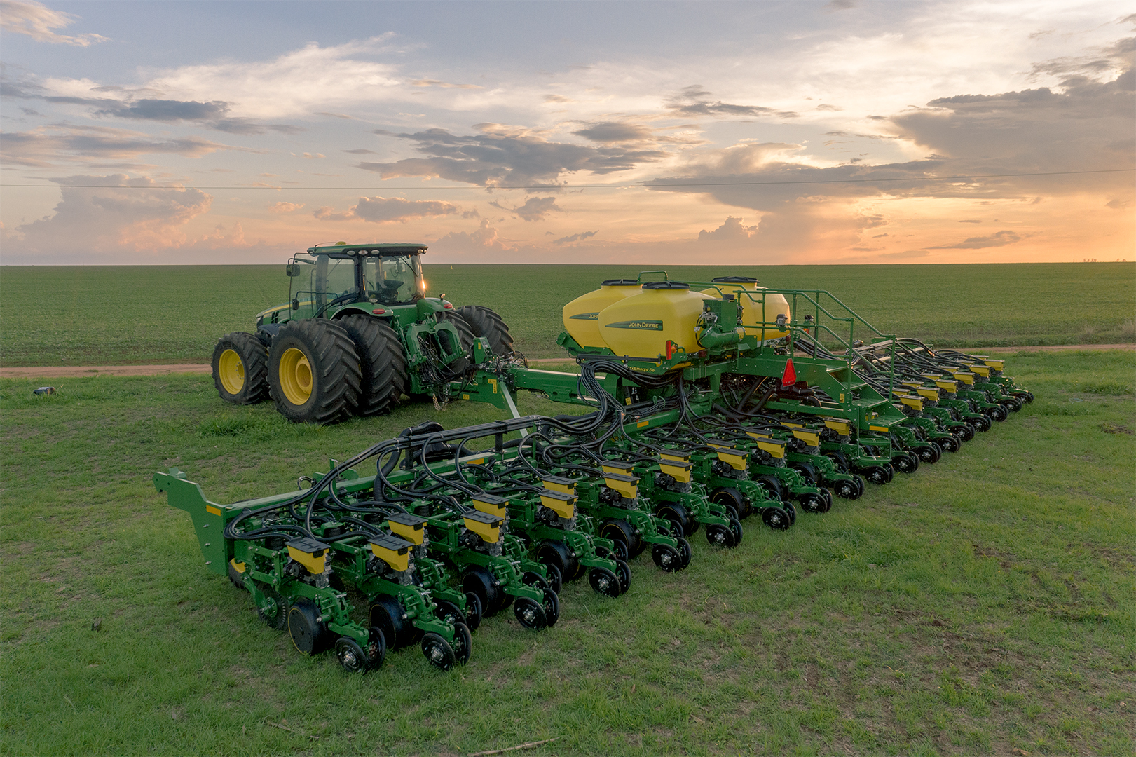 John Deere Lança Plantadeira Db Maxemerge 5e Revista Cultivar 7403