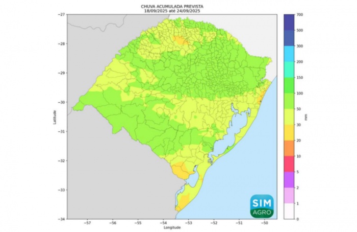 Tempo volta a ficar instável no RS nos próximos dias